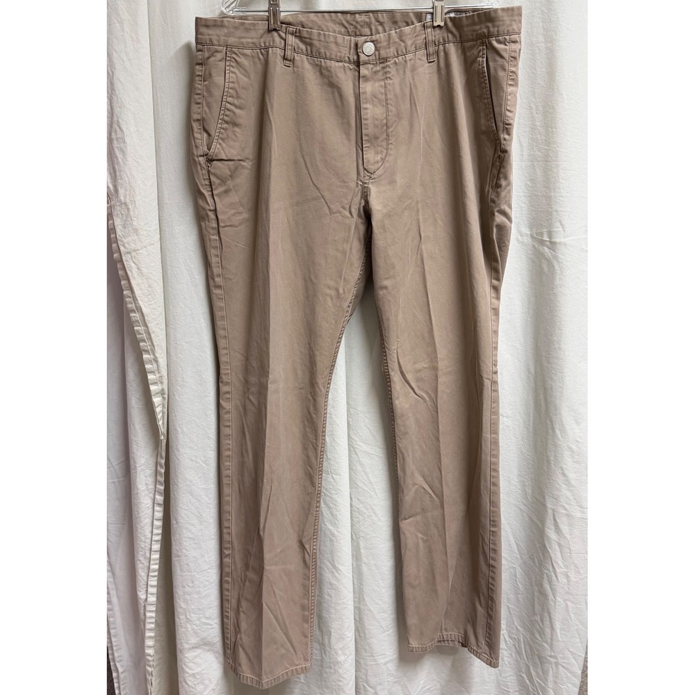 Bonobos Washed Chinos Slim Straight Tan Khaki Pants Mens 40x34